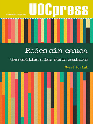 cover image of Redes sin causa
